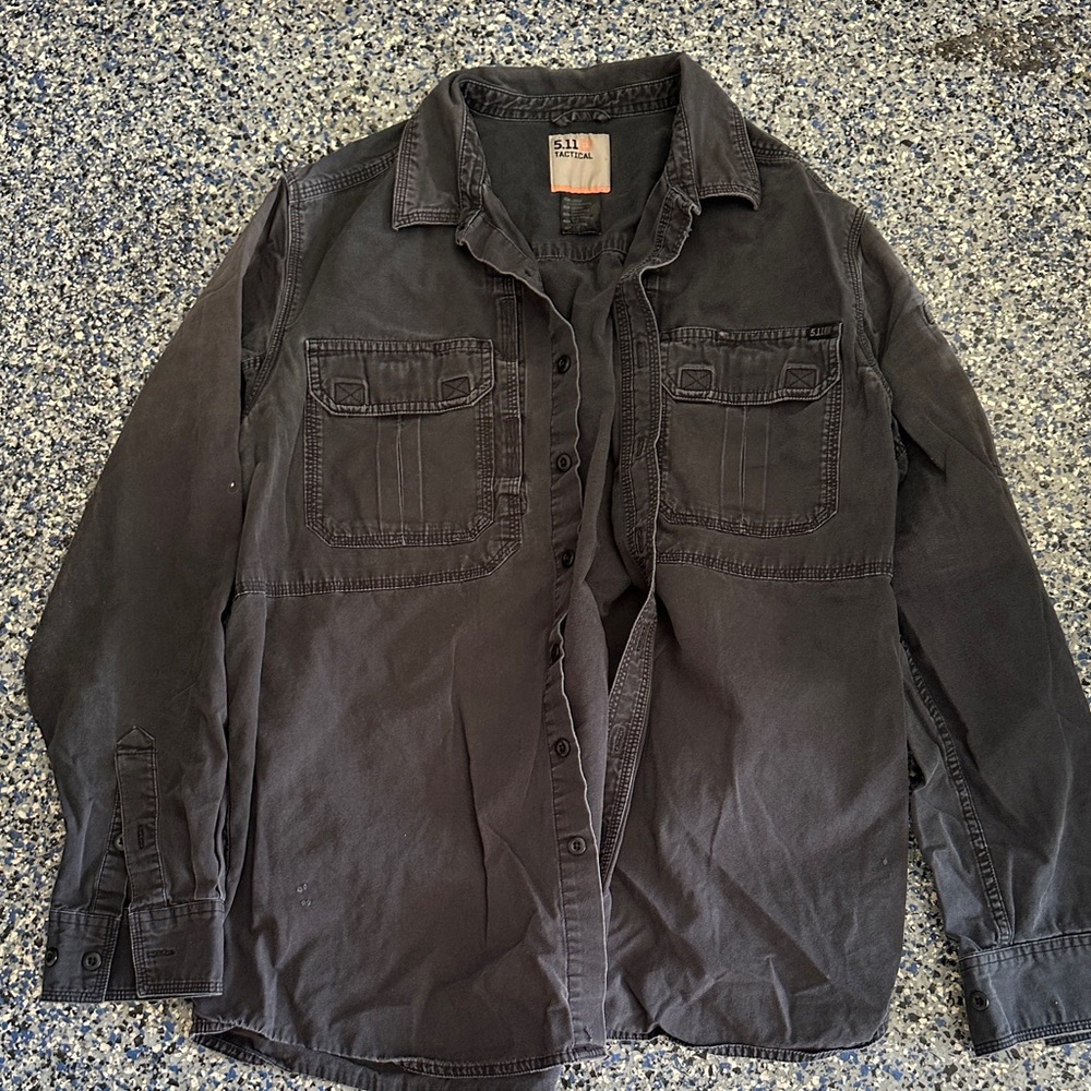 5.11 Tactical Charcoal Long Sleeve Shirt